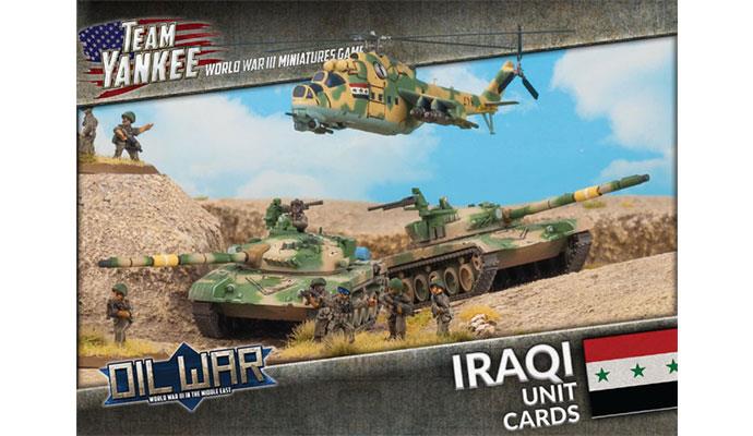 WWIII: Team Yankee Oil War Unit Cards