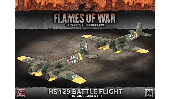FOW German HS 129 Battle Flight