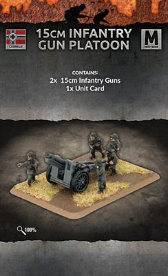 FOW German 15cm Infantry Gun Platoon