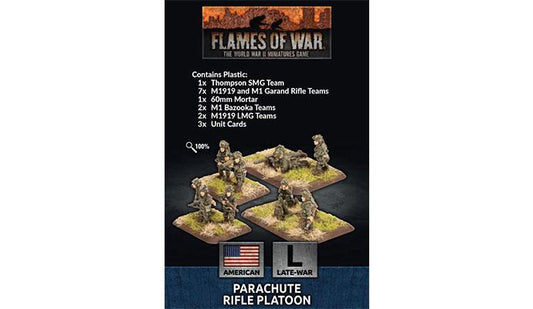 Flames of War American Parachute Rifle Platoon