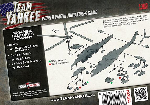 WWIII: Team Yankee Soviet Mi-24 Hind