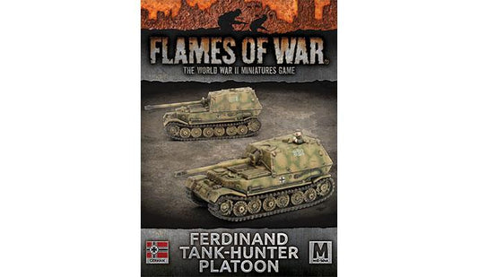 FOW German Ferdinand Tank Hunter Platoon