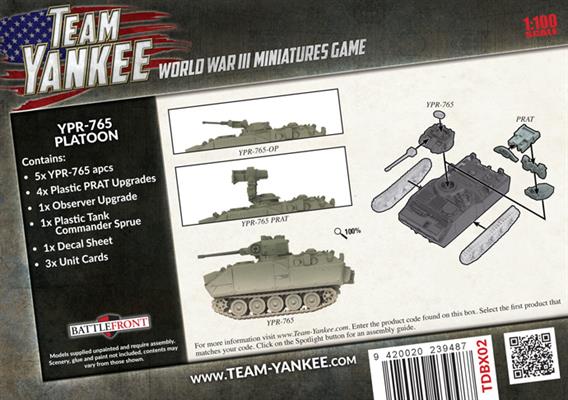 WWIII: Team Yankee NATO YPR-765 Platoon