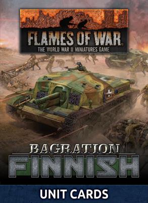 Flames of War Bagration Finnish Unit Card Pack