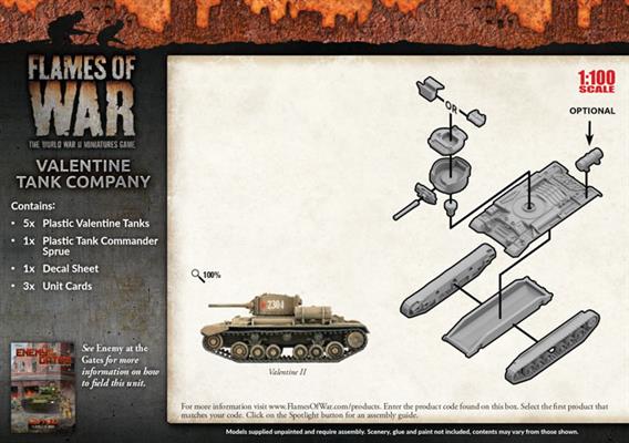Enemy at the Gates Valentine Tank Company