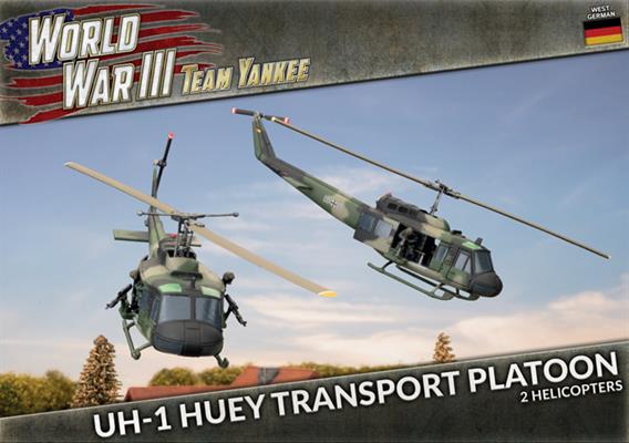 WWIII: Team Yankee West German UH-1 Huey Transport Platoon