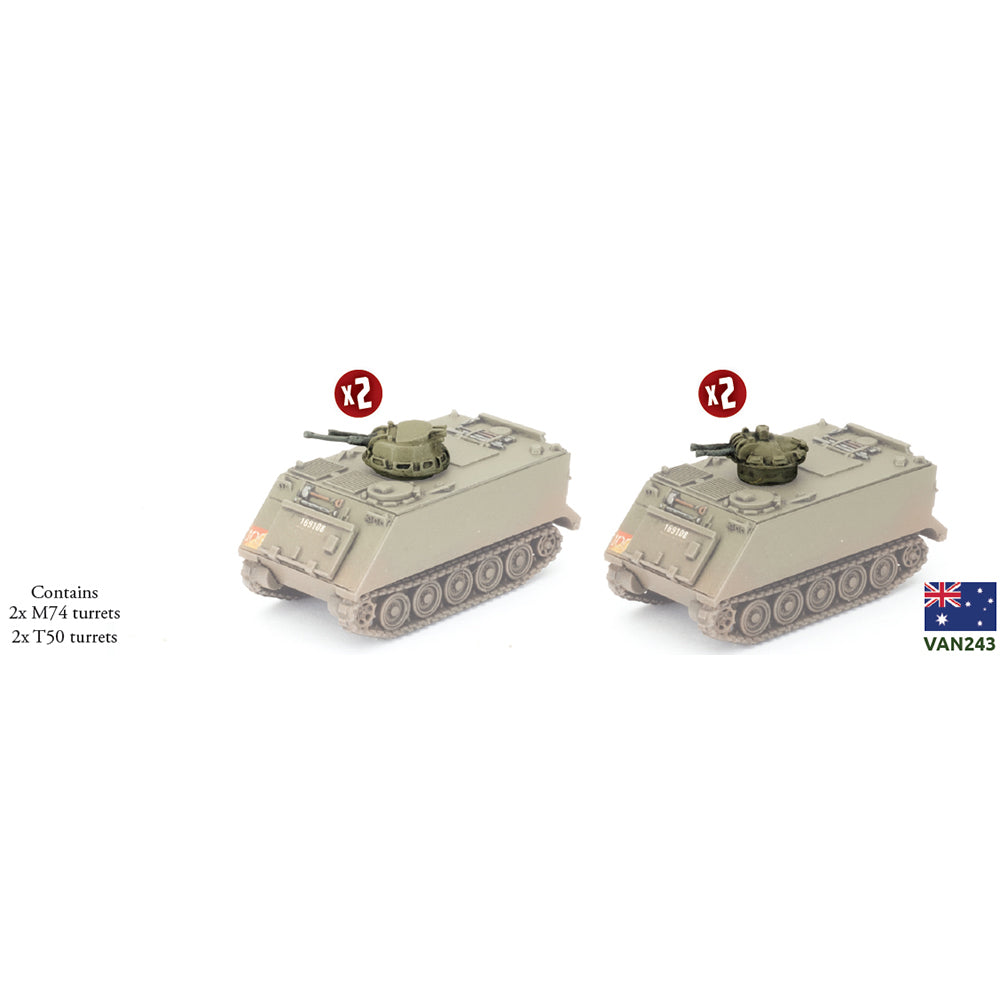 Nam M113 M74C and T50 Turrets