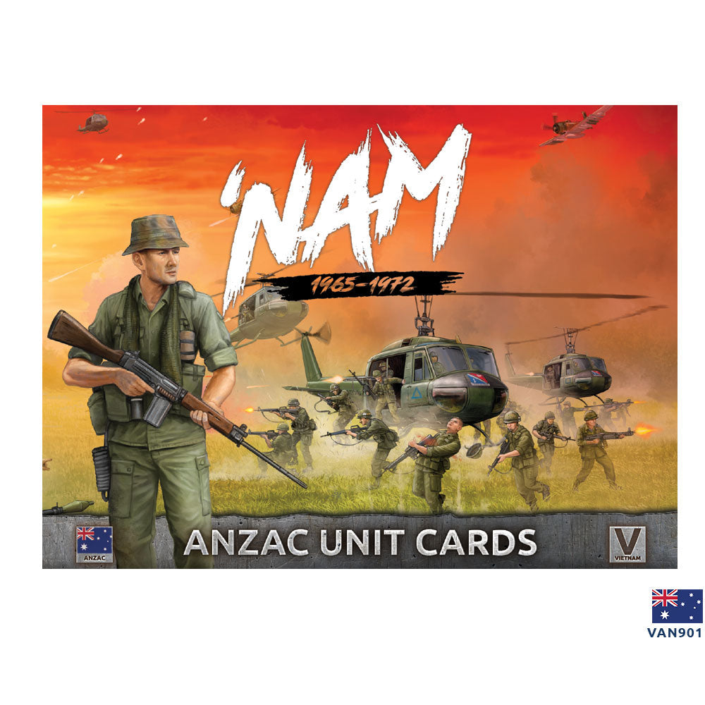 Nam Unit Cards - ANZAC Forces in Vietnam