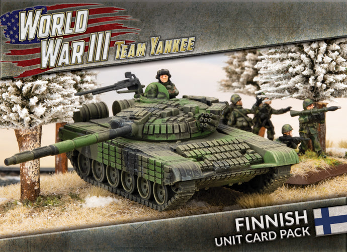 WWIII Team Yankee Finnish Unit Cards