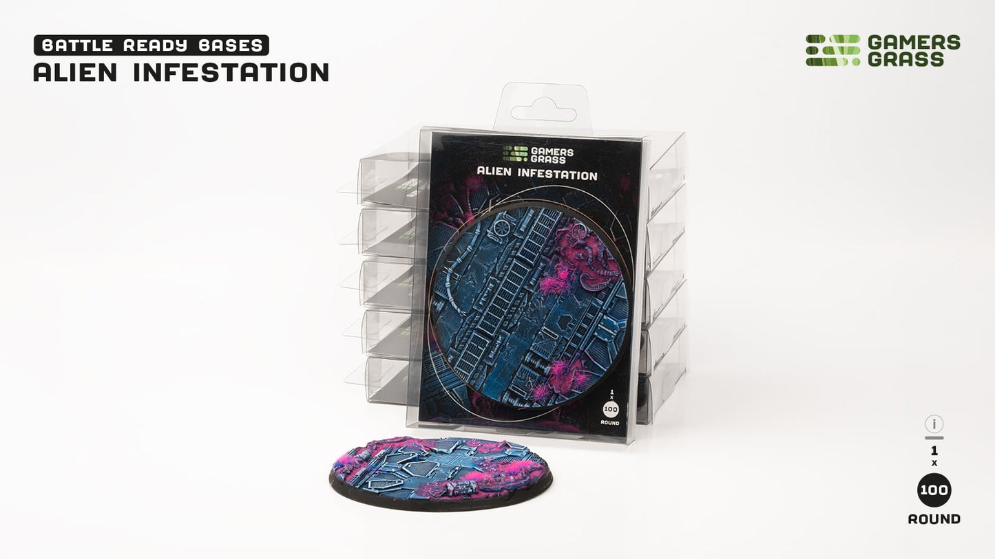 Alien Infestation Round Bases