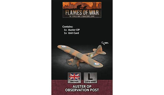 FOW British Auster Observation Post British