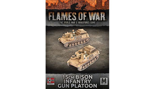 FOW German 15cm Bison Infantry Gun Platoon (x2)