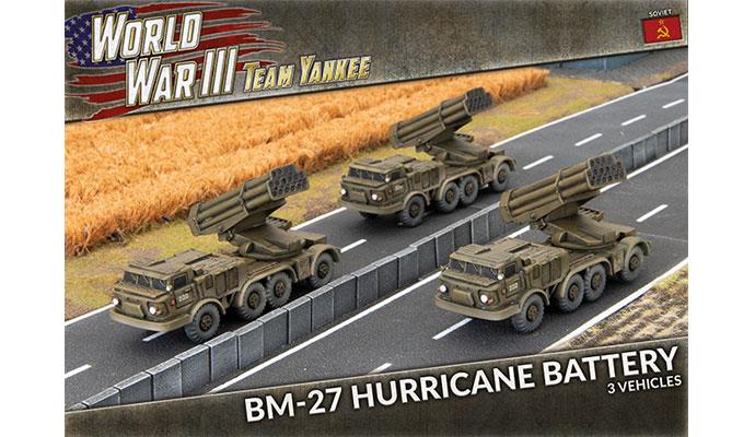 WWIII: Team Yankee Soviet BM-27 Hurricane Rocket Launcher Battery
