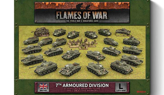 FOW British 7th Armoured Division (limited Edition)