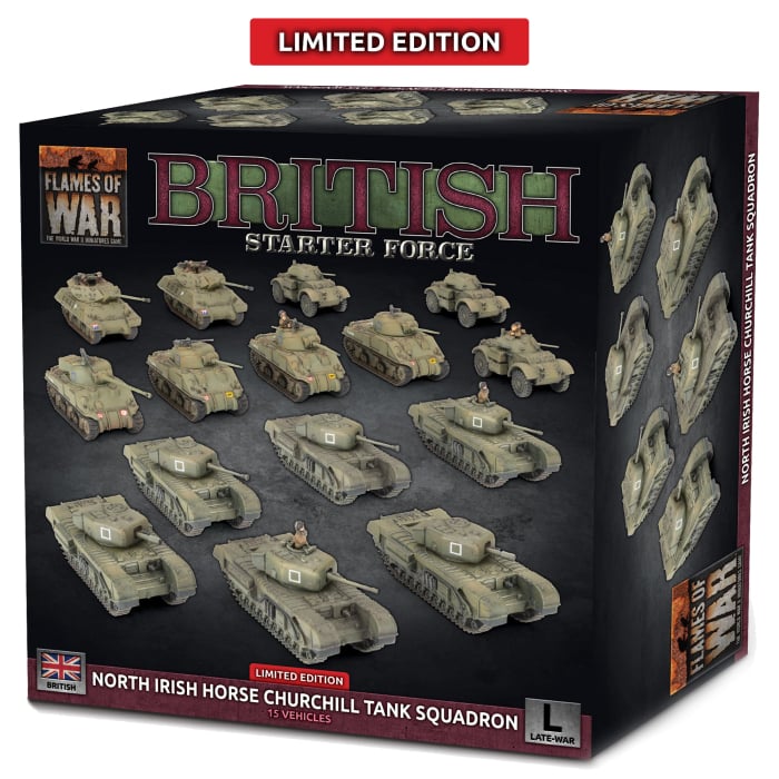 FOW North Irish Horse Churchill Tank Squadron (Limited Edition)