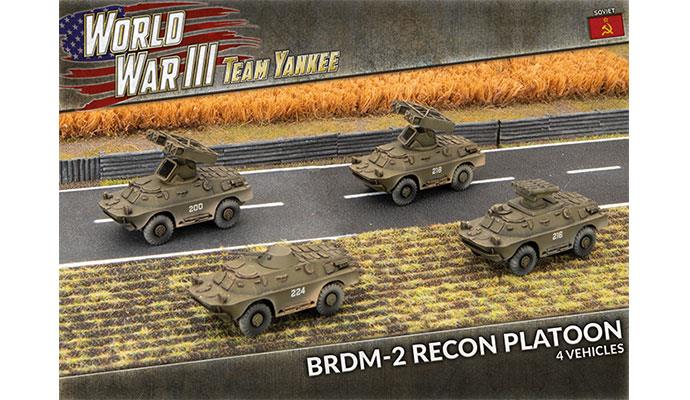 WWIII: Team Yankee Soviet BRDM Platoon