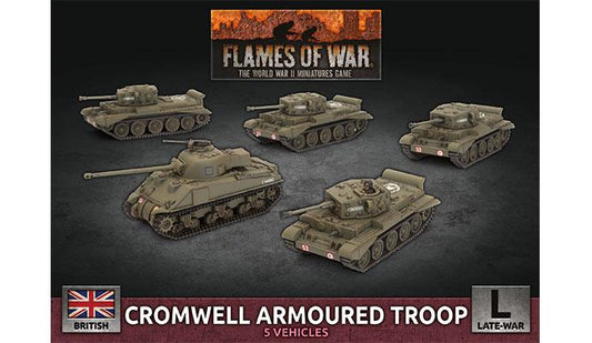 FOW British Cromwell Armoured Troop (plastic)