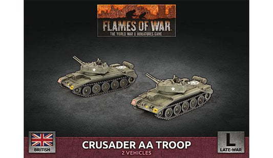 FOW British Crusader AA Troop British