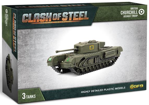 Clash of Steel British Churchill Assault Troop