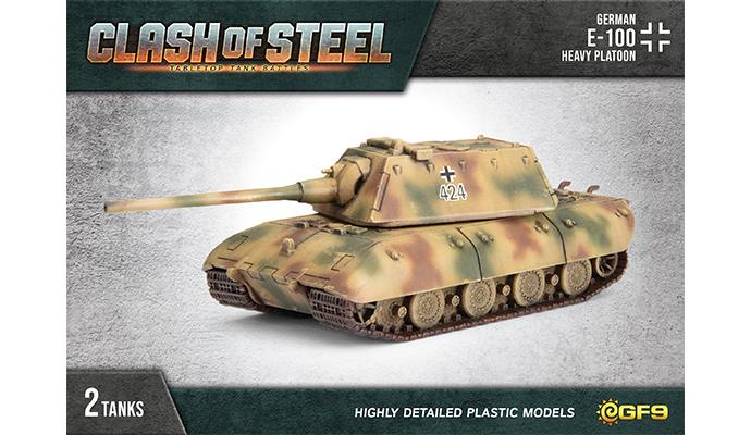Clash of Steel German E-100 Heavy Tank Platoon