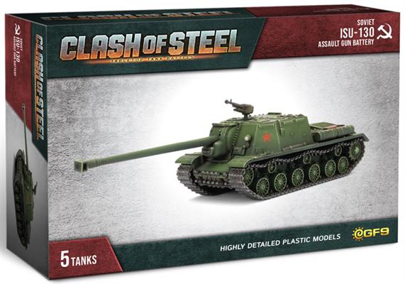 Clash of Steel Soviet ISU-130 Assault Gun Battery