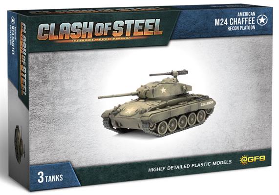 Clash of Steel American M24 Chaffee Recon Platoon