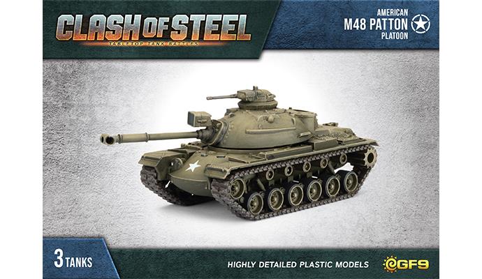 Clash of Steel American M48 Patton Platoon