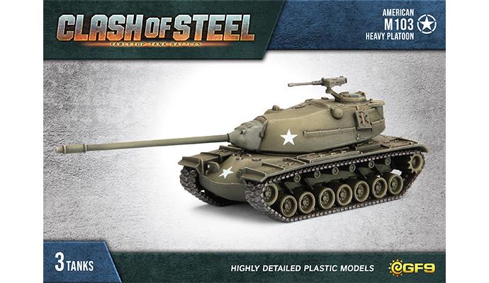 Clash of Steel American M103 Heavy Tank Platoon