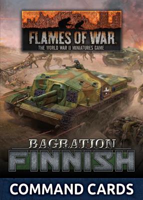 Flames of War Bagration Finnish Command Card Pack