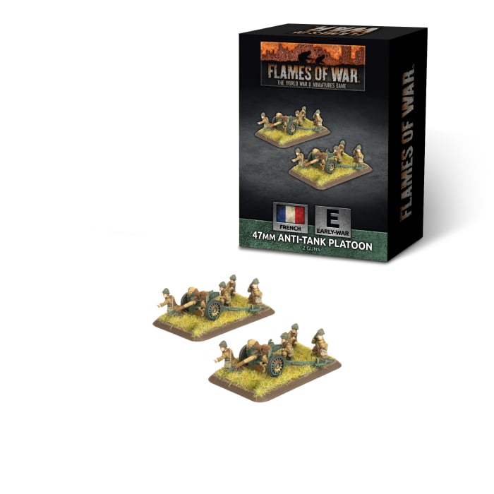 Flames of War 47mm Anti-tank Platoon