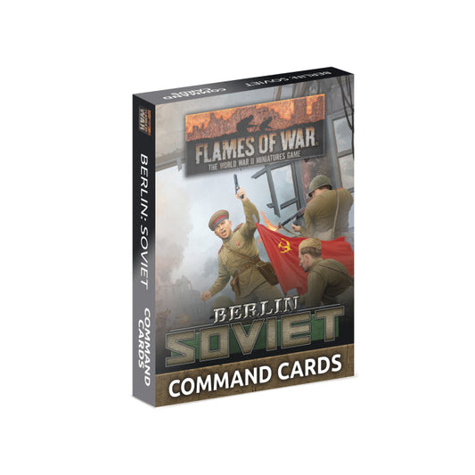 Flames of War Berlin Soviet Command Cards