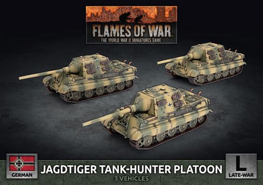 FOW German Jagdtiger Tank-Hunter Platoon