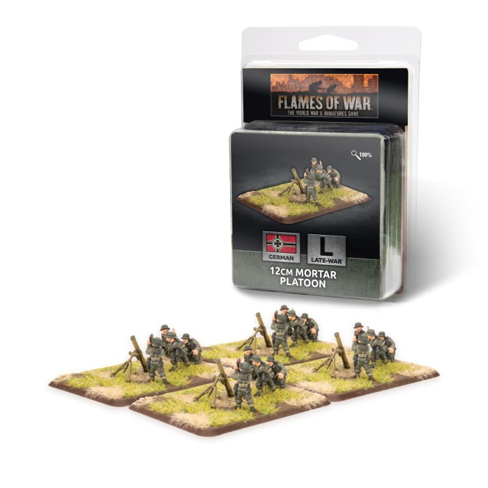 FOW German 12cm Mortar Platoon