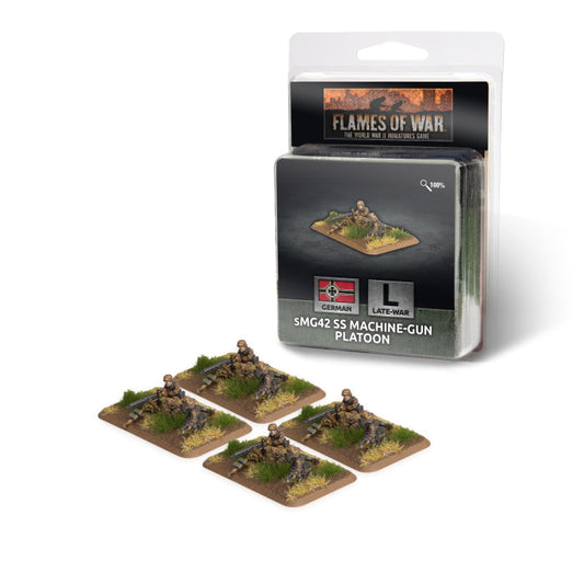FOW German sMG42 SS Machine-Gun Platoon