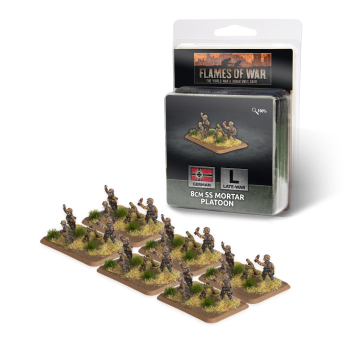 FOW German 8cm SS Mortar Platoon