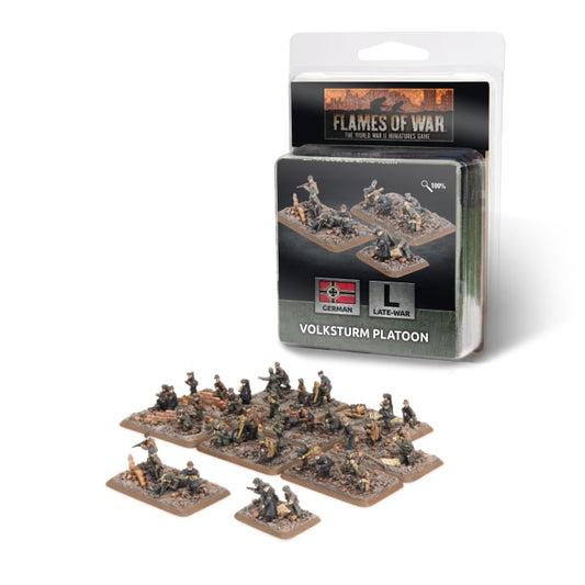 FOW German Volksturm Platoon (x38 Figs)