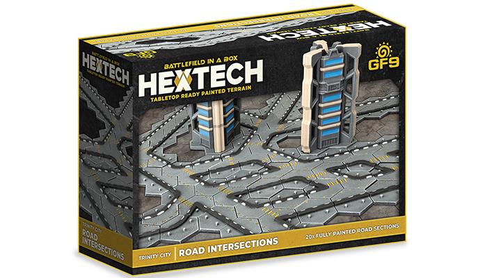 Hextech Trinity City Road Intersections (x20)