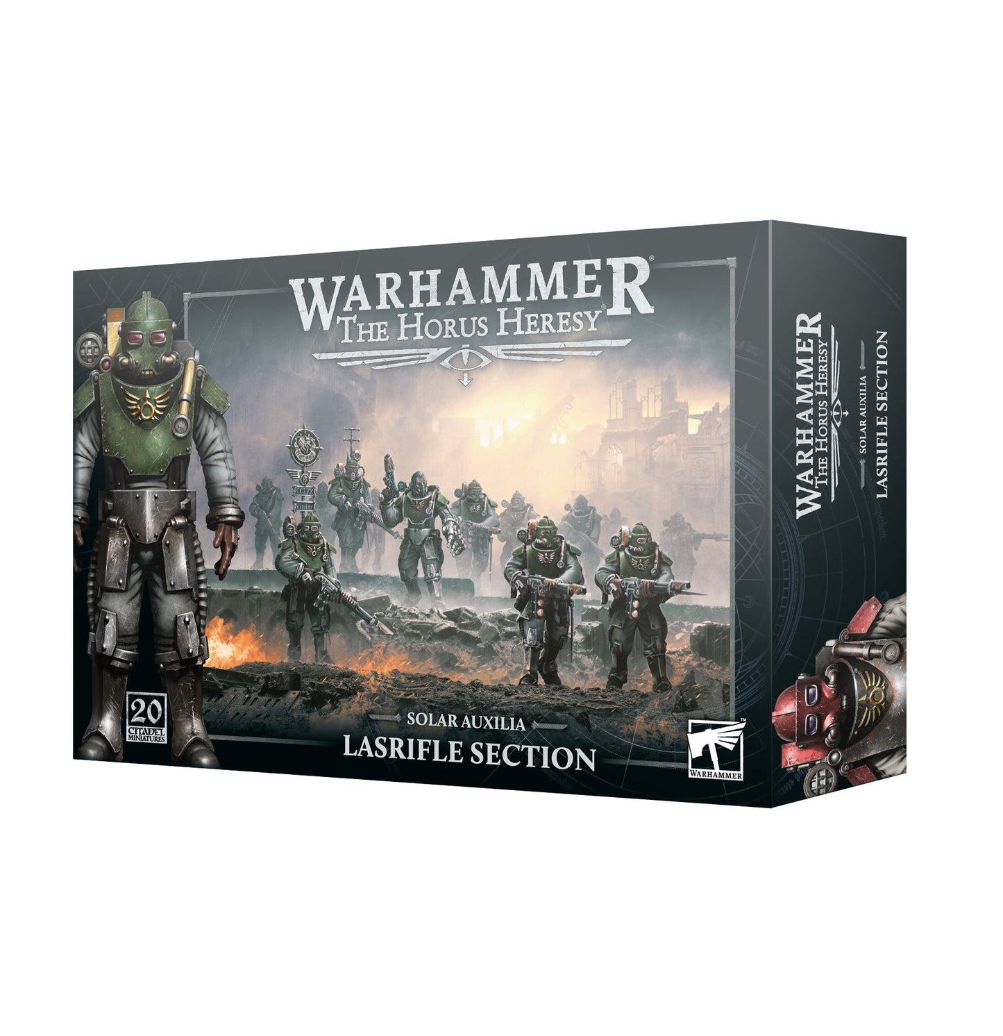 The Horus Heresy Solar Auxilia Lasrifle Section