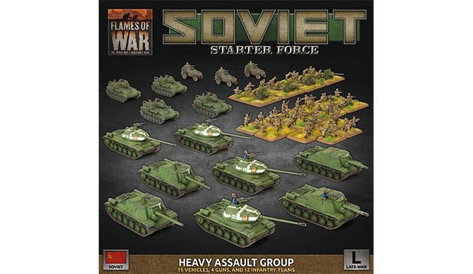 FOW Soviet Starter Force Heavy Assault Group