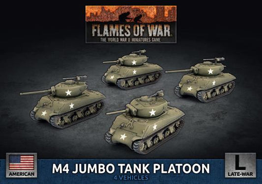 FOW American M4 Jumbo (x4 Plastic)
