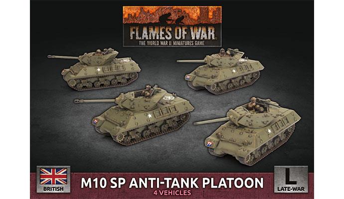 FOW British M10 SP Anti-Tank Troop British