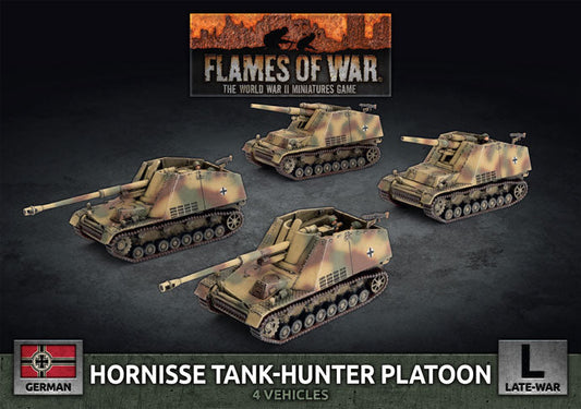 FOW German Hornisse Tank-Hunter Platoon