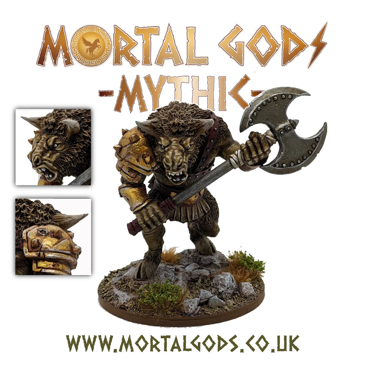 Footsore Mortal Gods Minotaur