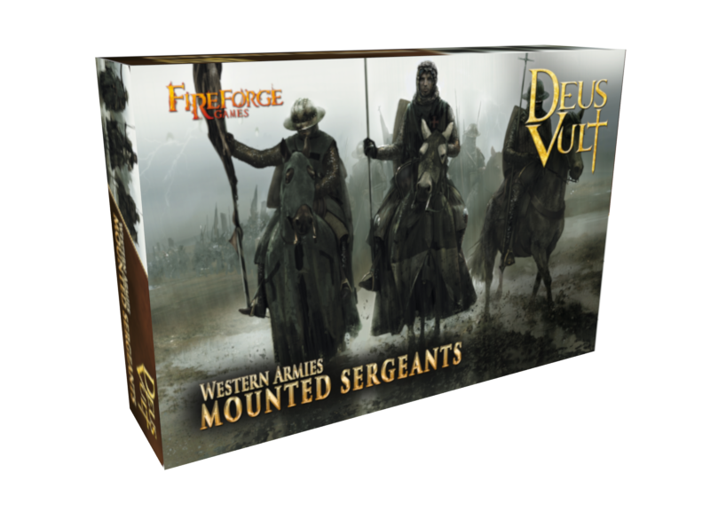 Deus Vult Western Armies Mounted Sergeants
