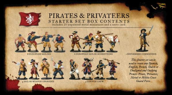 Blood & Plunder Pirates and Privateers Set