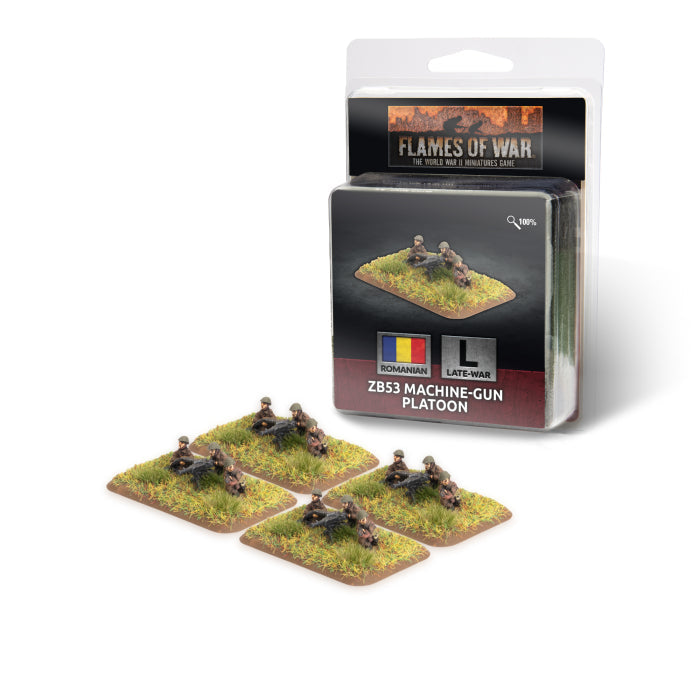 FOW Romanian ZB53 Machine-Gun Platoon