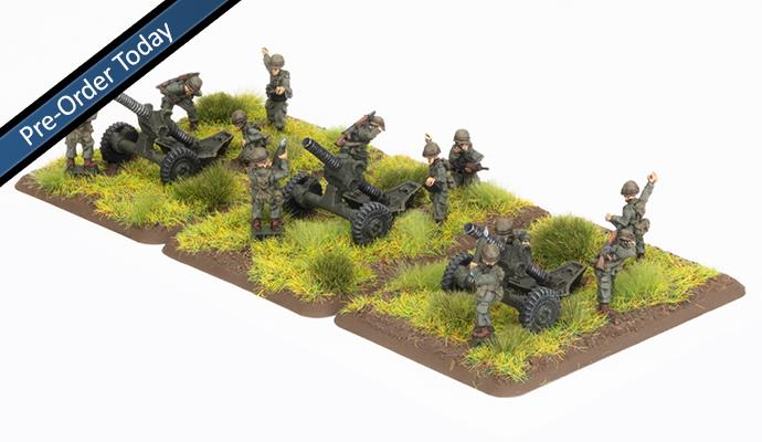 WWIII: Team Yankee British 120mm Mortar Platoon (x3)
