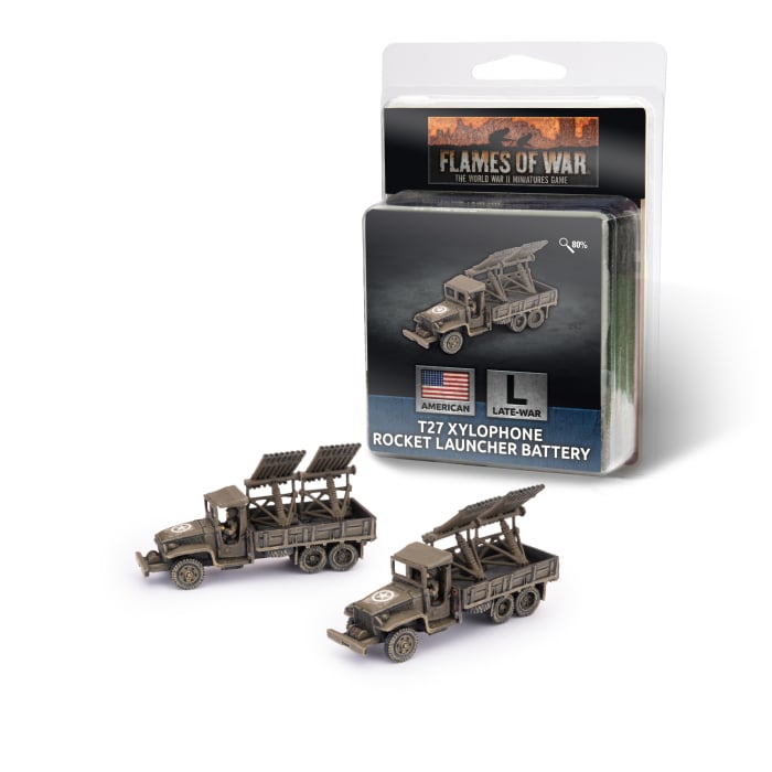 FOW American T27 Xylophone Rocket Launcher Battery