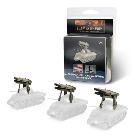 FOW American M4 Sherman (Calliope) Launchers (Upgrade Pack)
