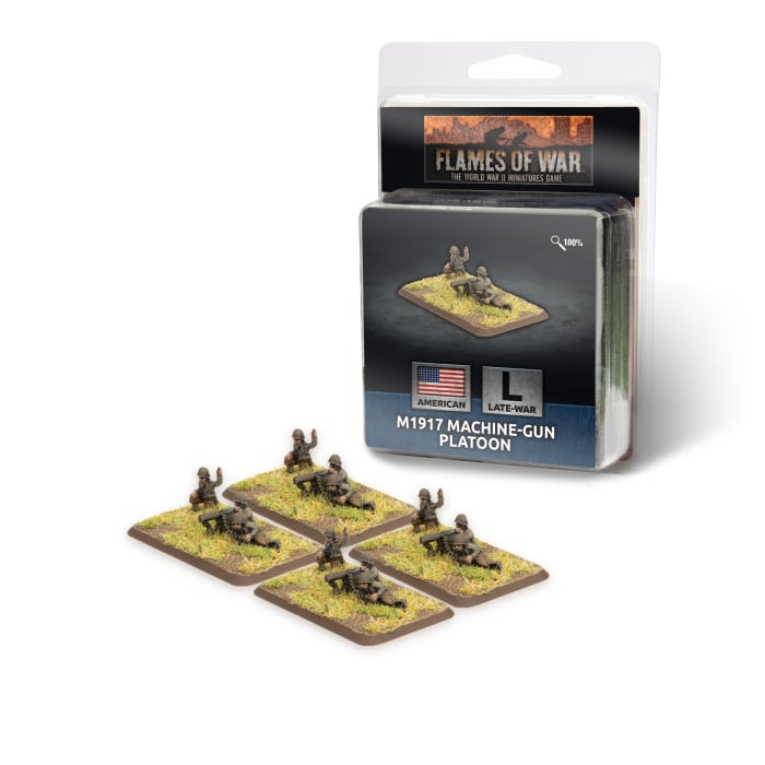 FOW American M1917 Machine-Gun Platoon